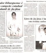 Jiu-Jitsu book is launched by a Magazine in Rio Janeiro