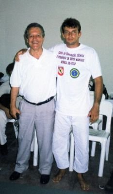 Marcello C. Monteiro next to the President