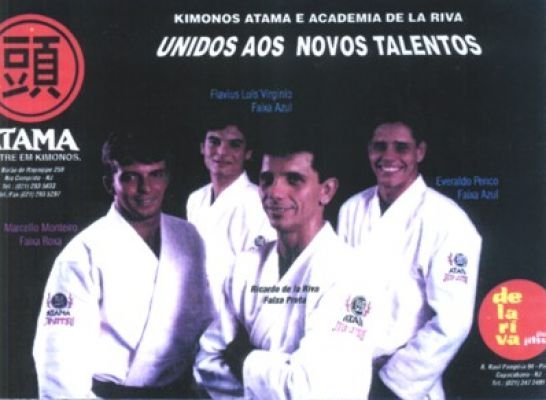 Atama's gi and De la Riva's academy, united with new and great talents.