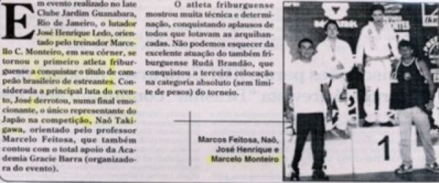 Marcello C. Monteiro students wins the Brazilian Jiu-Jitsu Championship