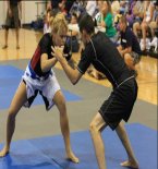 Women vs man in Jiu Jitsu Competition